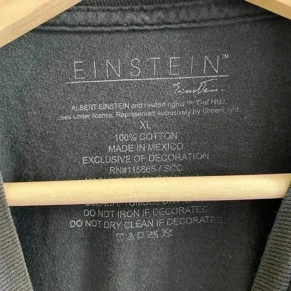 Einstein T-Shirt XL black - Picture 4 of 6